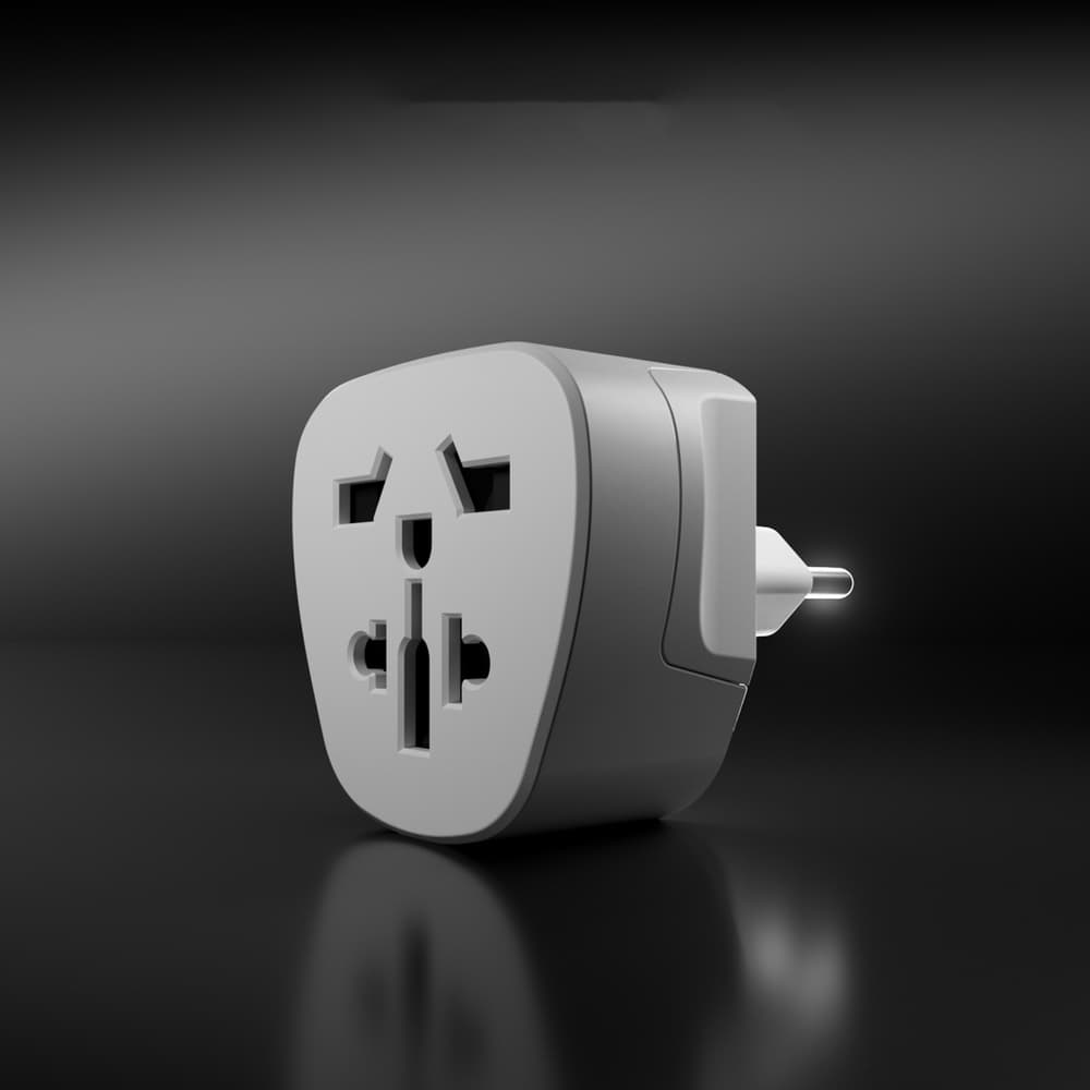 SBS IT potovalni adapter (bel) 6
