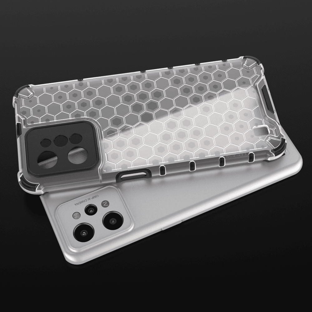 Ovitek Honeycomb za Realme C31, prozoren 8