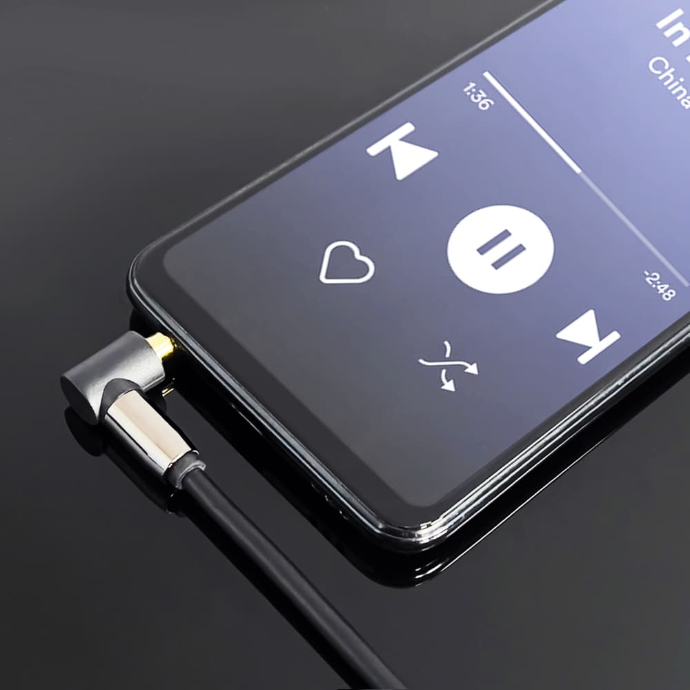 Wozinsky AUX kotni kabel Mini Jack (moški-moški) 2m, črn 6