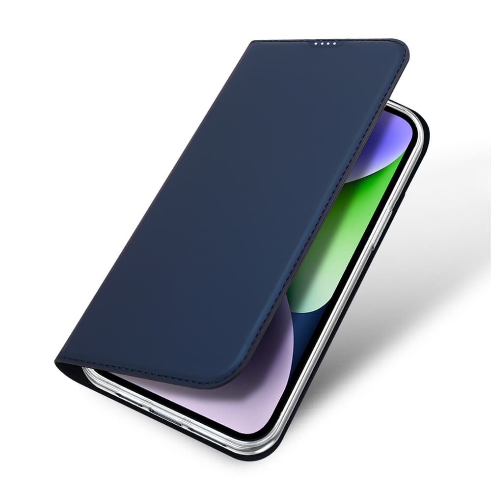 Dux Ducis Skin Pro denarnica ovitek za iPhone 15 Plus - Modra 4
