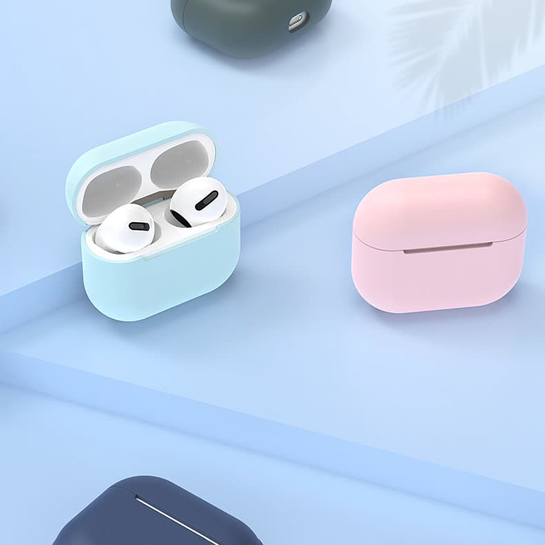 Silikonska maska za AirPods Pro, roza 2