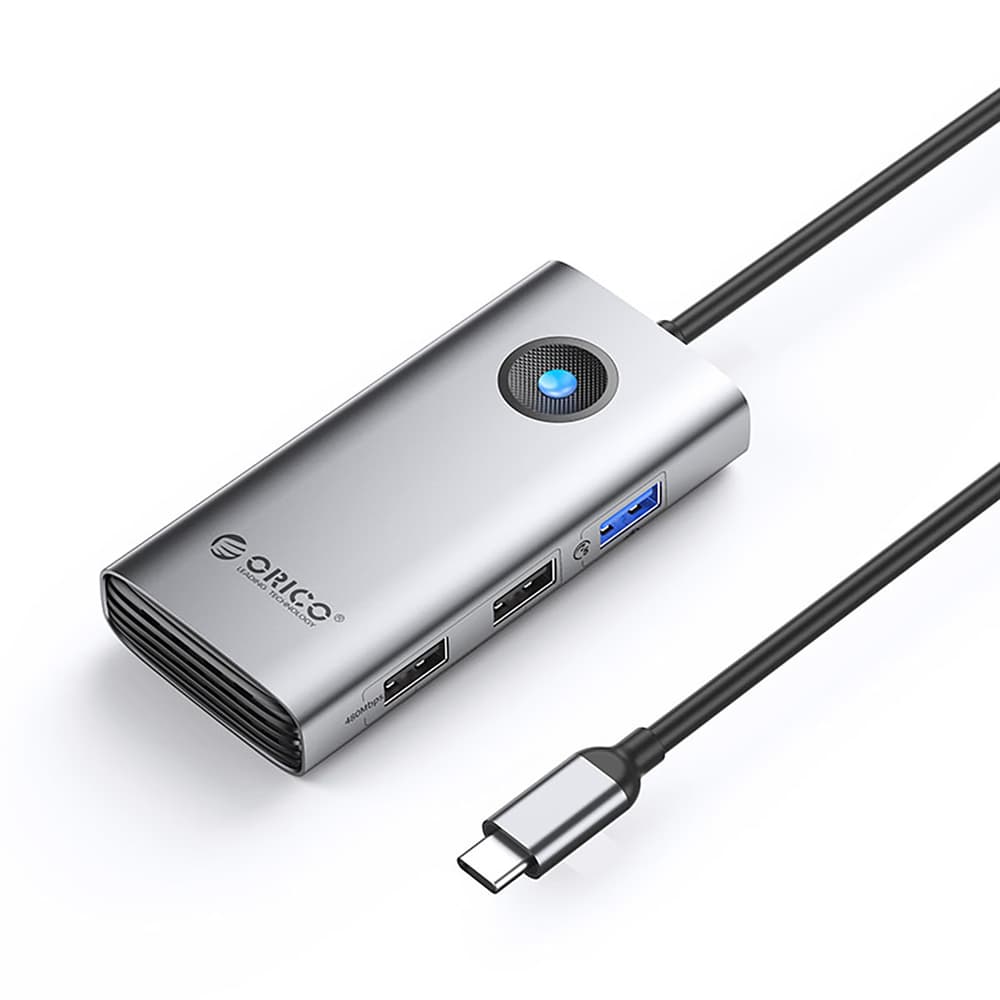 Orico PW11-5P USB-C hub z 1x USB-A 3.0 + 2x USB-A 2.0 + 1x USB-C PD + 1x HDMI