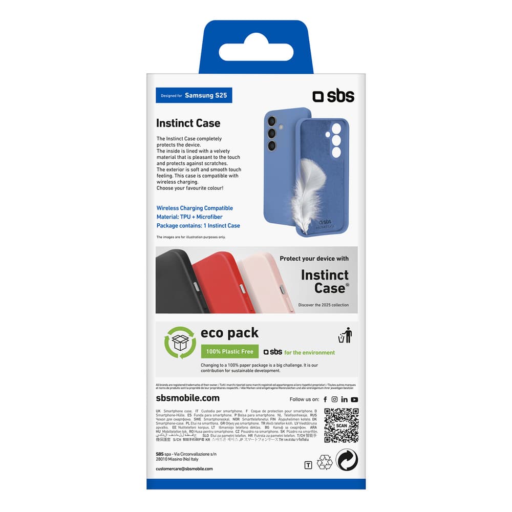 SBS Instinct ovitek za Samsung Galaxy S25 - moder 4