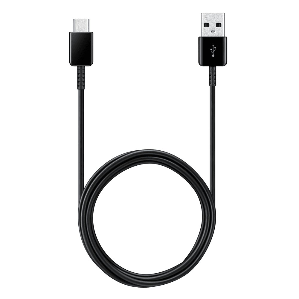 Samsung USB-C kabel 480Mbps 5A 1.5m (EP-DG930MBEGWW) - črn (komplet 2 kosa)