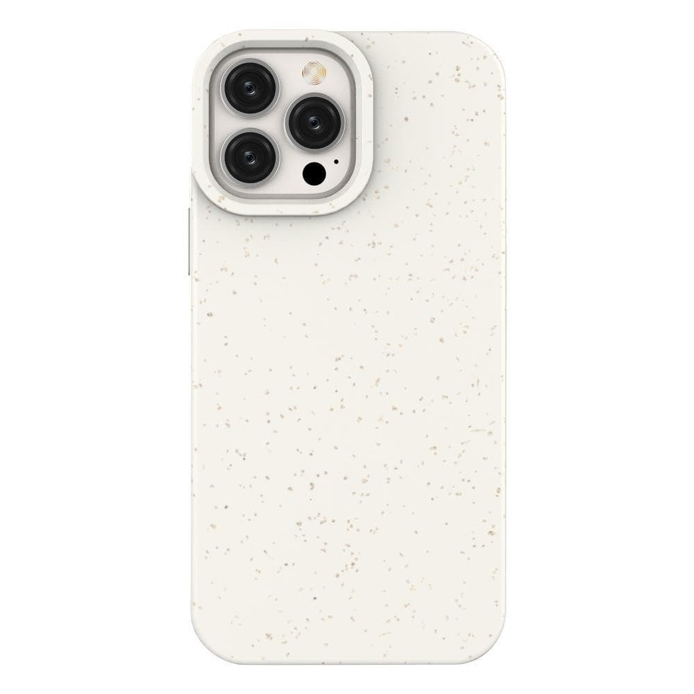 Hurtel Eco Case etui za iPhone 14 Plus, razgradljivo silikonsko ovitje, belo