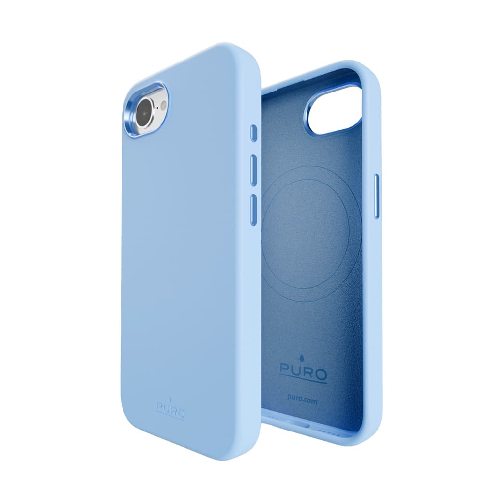 Puro Icon Mag Pro MagSafe etui za iPhone 16e/17e - modra 3