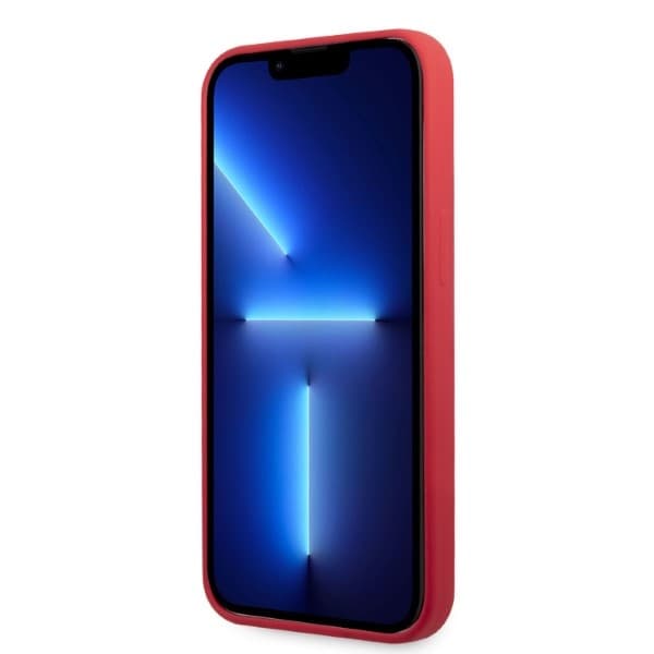 Ovitek Karl Lagerfeld Silicone Plaque za iPhone 13 Pro/13 (6,1") - rdeč 5