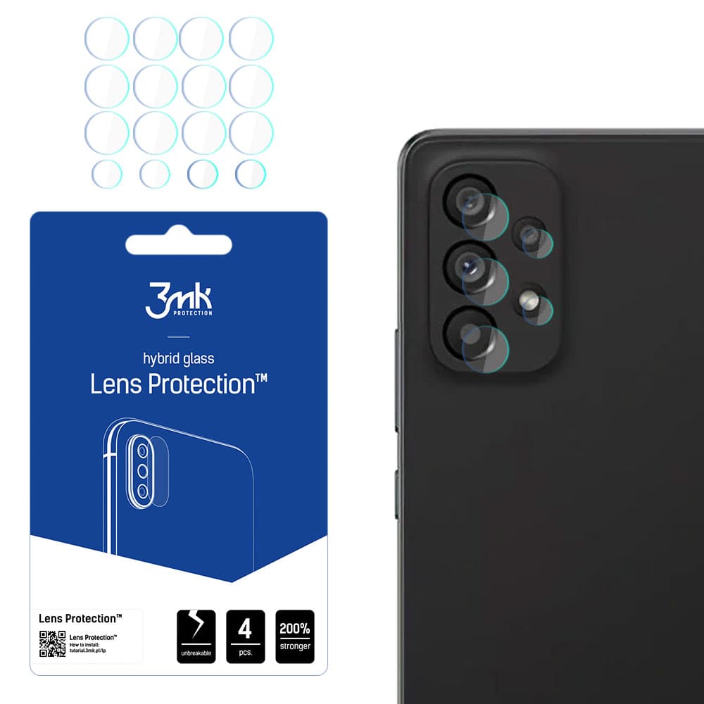 3mk Zaščitno steklo za kamero Lens Protection za Samsung Galaxy A53 5G