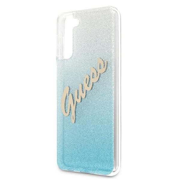 Ovitek Guess Glitter Gradient za Samsung S21+ (G996), moder 6