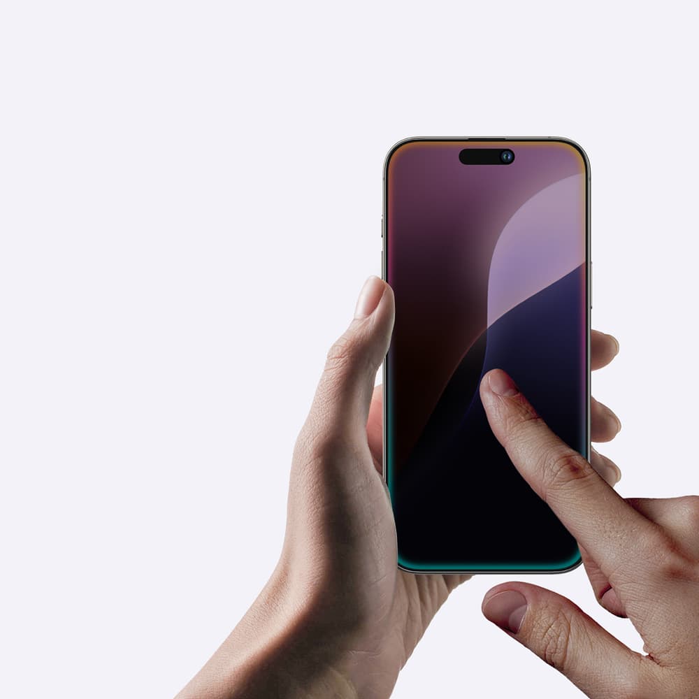 AmazingThing Titan Privacy Glass steklo za iPhone 16 Plus 8