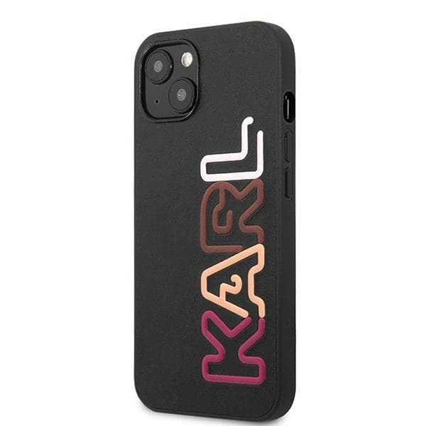 Karl Lagerfeld Multipink Brand ovitek za iPhone 13 mini (5,4") - črn 2