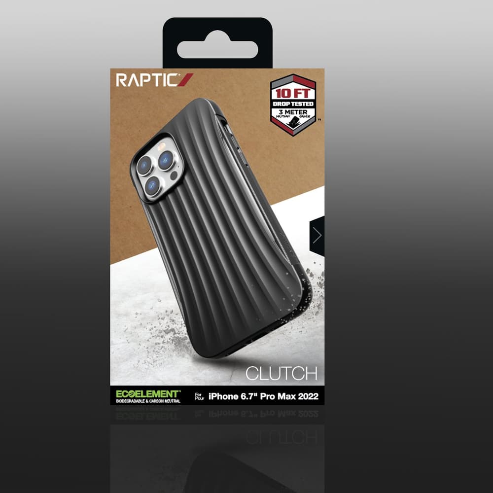 Raptic X-Doria Clutch ovitek za iPhone 14 Pro Max, črn 5