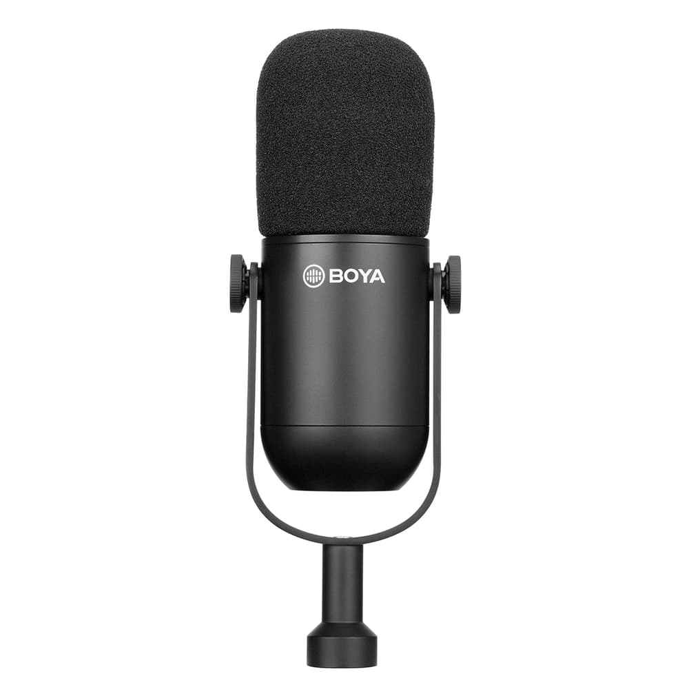 BOYA BY-DM500 kardioidni XLR dinamični mikrofon za podcaste - črn 5