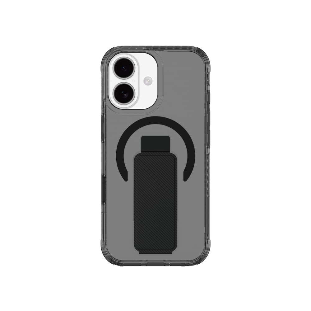 AmazingThing Titan Pro ovitek z oporo za iPhone 17, MagSafe, črn