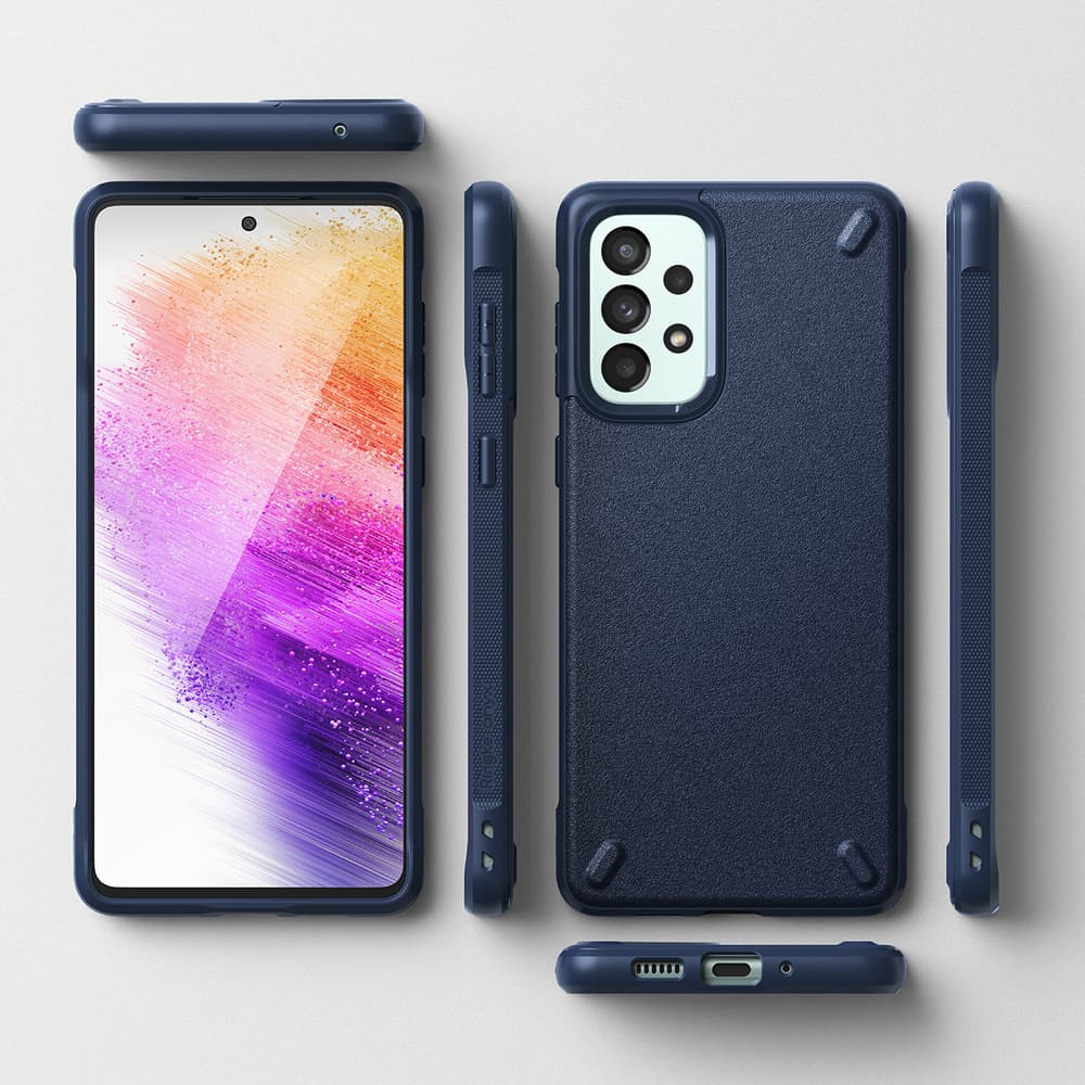 Ringke Onyx ovitek za Samsung Galaxy A73 - temno moder 8