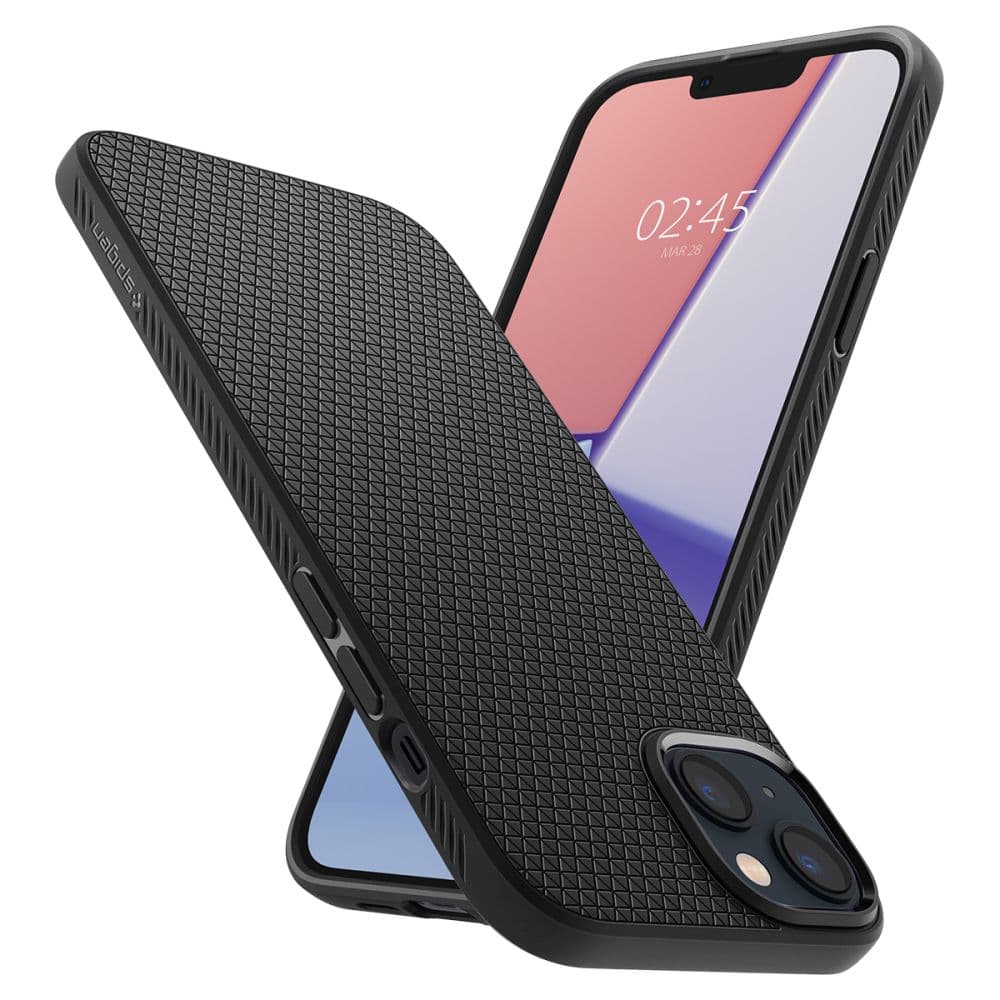 Spigen Liquid Air ovitek za iPhone 14 - mat črn 6