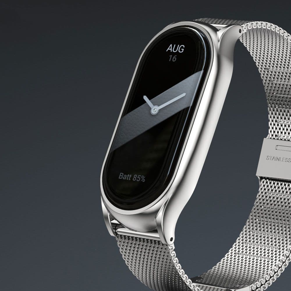 Tech-Protect MilaneseBand pašček za Xiaomi Smart Band 8/8 NFC, črn 6