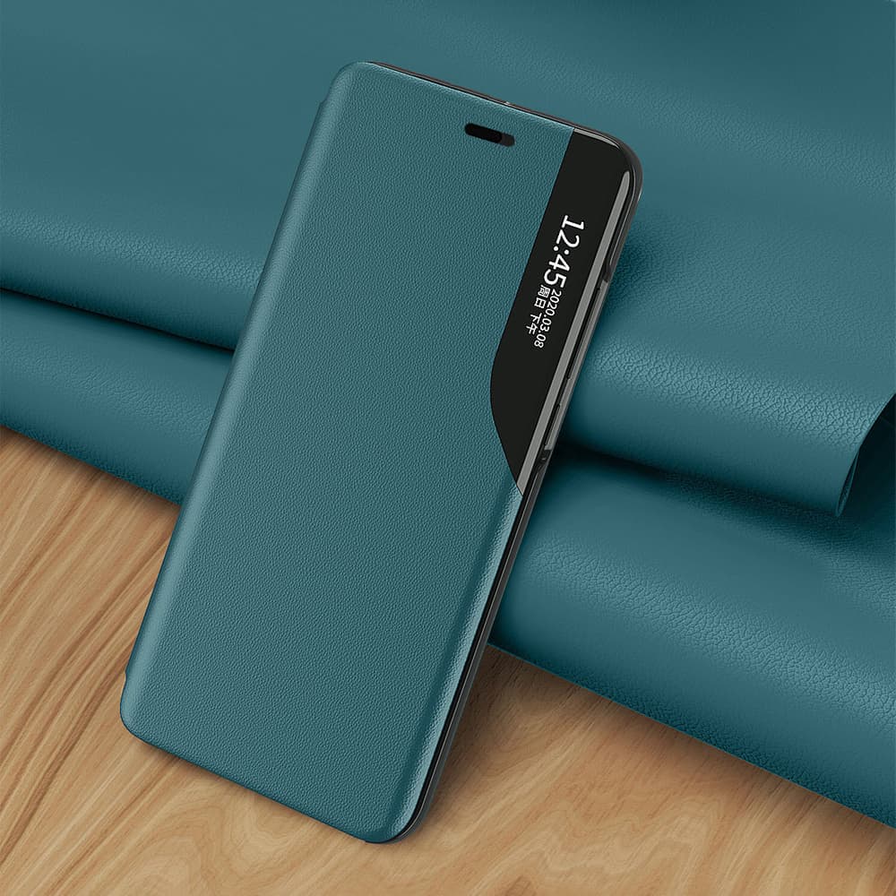 Eco Leather View Case Knjižica za iPhone 13 Pro Max - Rdeča 6