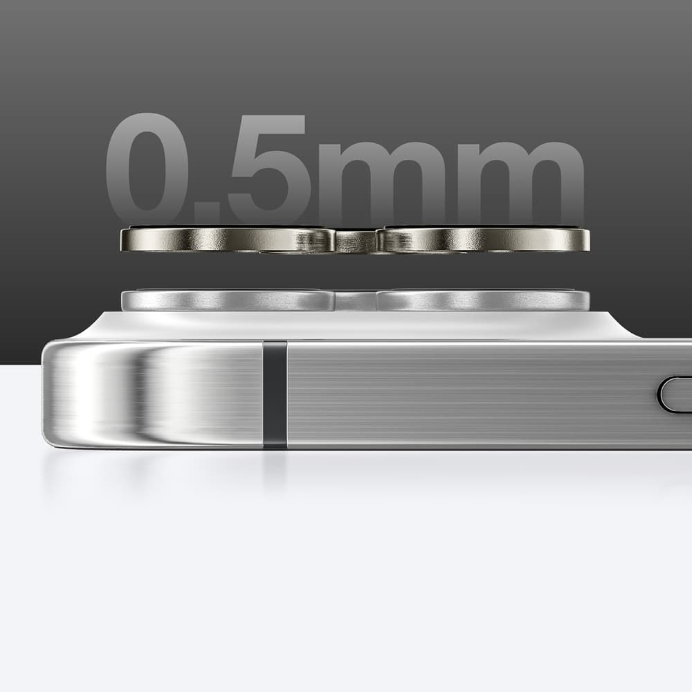 AmazingThing AR 3 objektivna stekla Full Clear za iPhone 16 Pro / 16 Pro Max - prozorno 7
