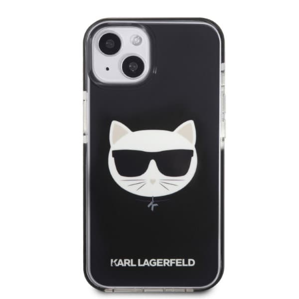 Karl Lagerfeld Choupette Head ovitek za iPhone 13 mini (5.4") - črn 3