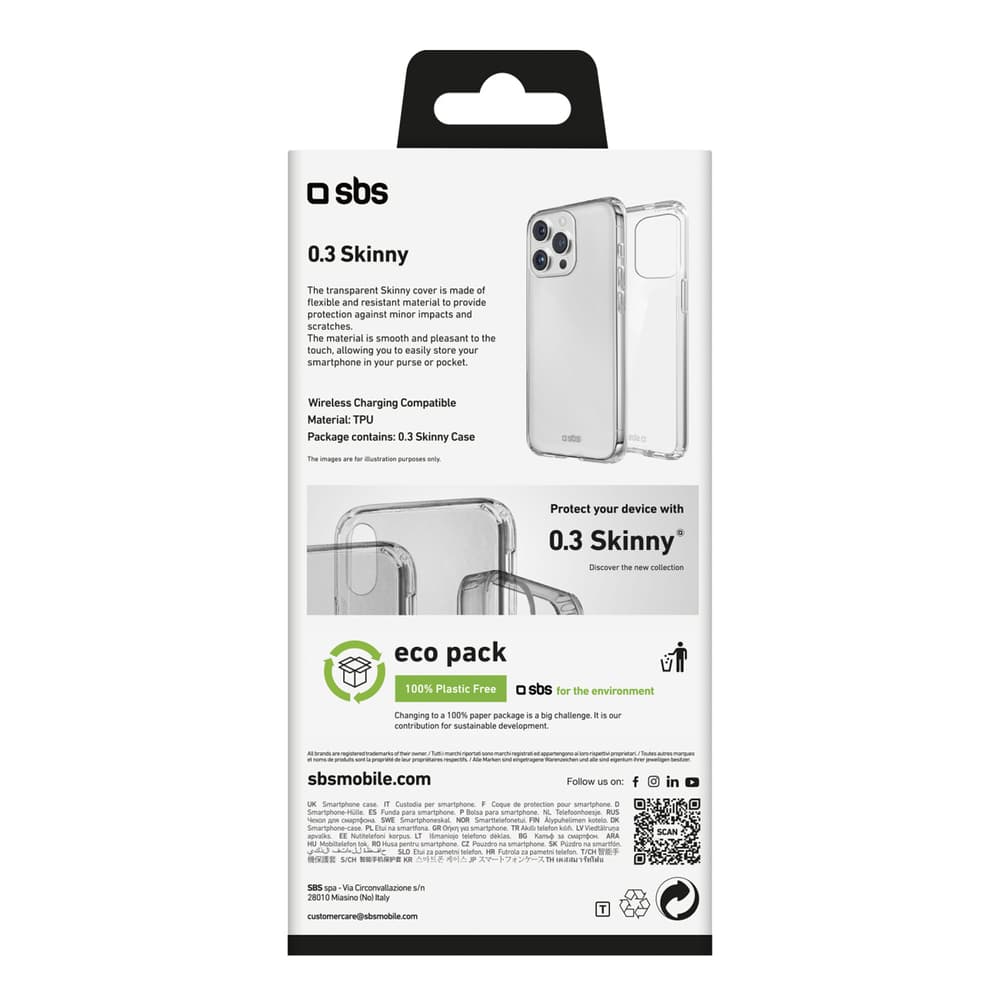SBS Skinny ovitek za iPhone 16 Pro Max - prosojen 4