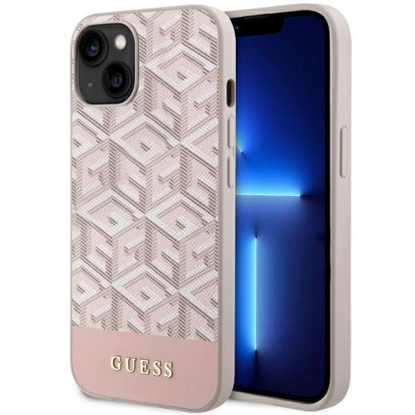Guess GUHMP14MHGCFSEP ovitek za iPhone 14 Plus (6,7") roza