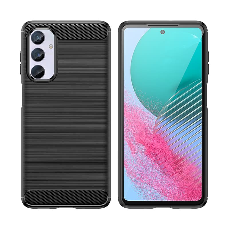 Fleksibilen ovitek Carbon Case za Samsung Galaxy M54 - črn 3
