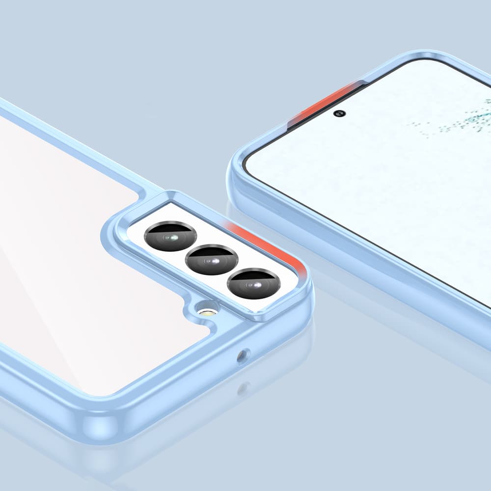 Hurtel Outer Space ovitek za Samsung Galaxy S23, moder okvir 7