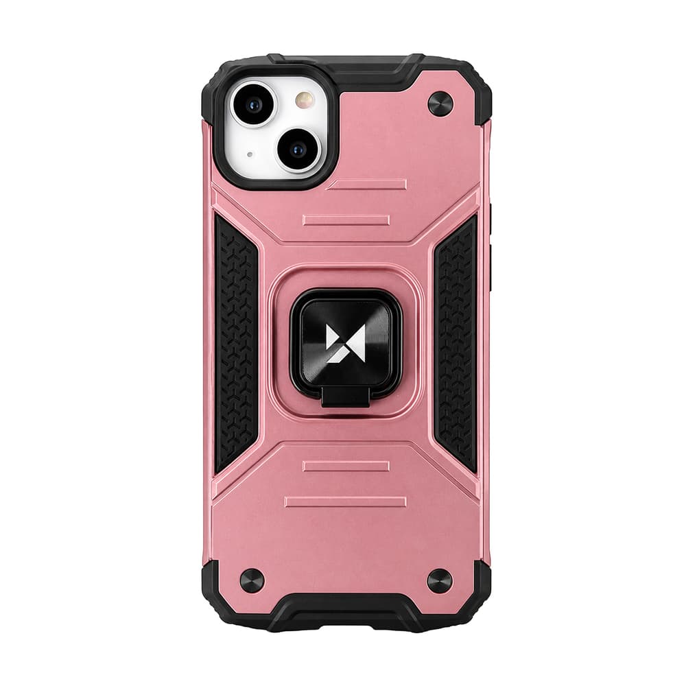 Wozinsky Ring Armor ovitek za iPhone 14 Plus, zlat, s stojalom in obročem 2