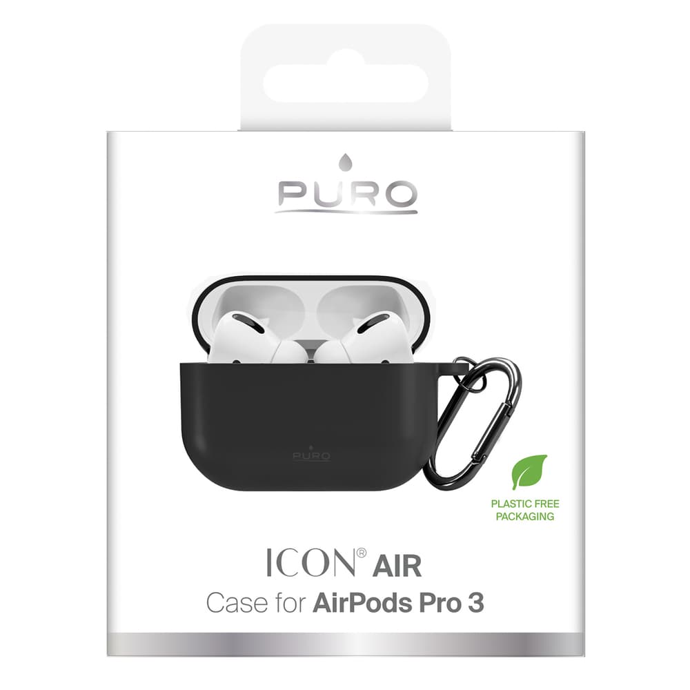 Puro Icon ovitek za AirPods Pro 3, črn 6
