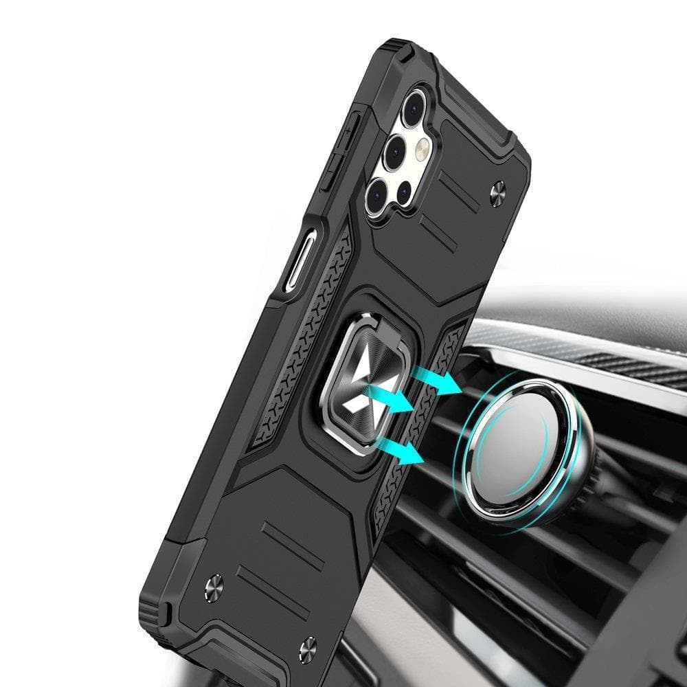 Wozinsky Ring Armor ovitek za Samsung Galaxy A73, moder 6