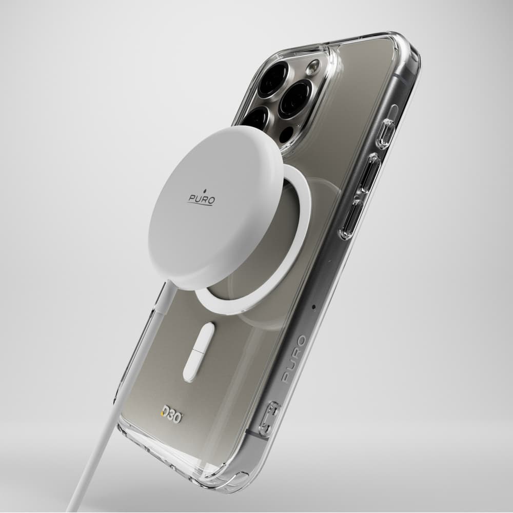 Puro Impact Clear D3O MagSafe ovitek za iPhone 16 Pro Max - prozoren 6