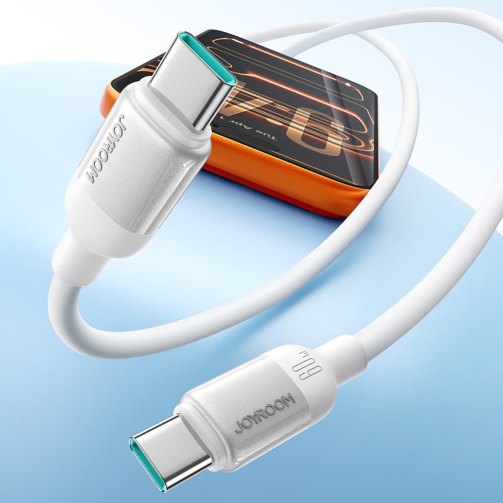 Joyroom S-A62 Lively 60W USB-C na USB-C kabel 1.2m - bel 6