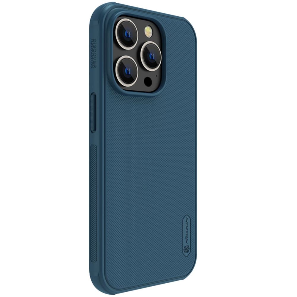 Nillkin Super Frosted Shield Pro ovitek za iPhone 14 Pro Max, moder 3