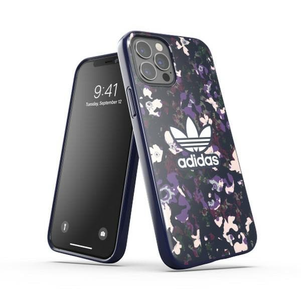 Ovitek Adidas OR SnapCase Graphic za iPhone 12 Pro / 12 - lila