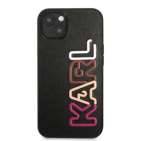 Karl Lagerfeld Multipink Brand ovitek za iPhone 13 mini (5,4") - črn 3