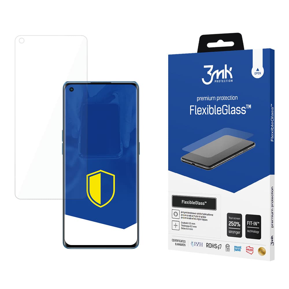 3mk FlexibleGlass™ za Oppo Reno 6 5G - nevidna zaščita zaslona