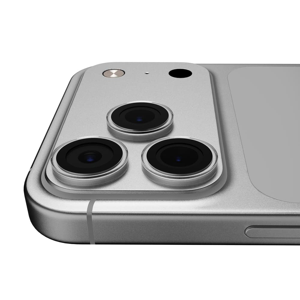 Puro Individual kaljeno steklo za kamero iPhone 17 Pro / Pro Max 5