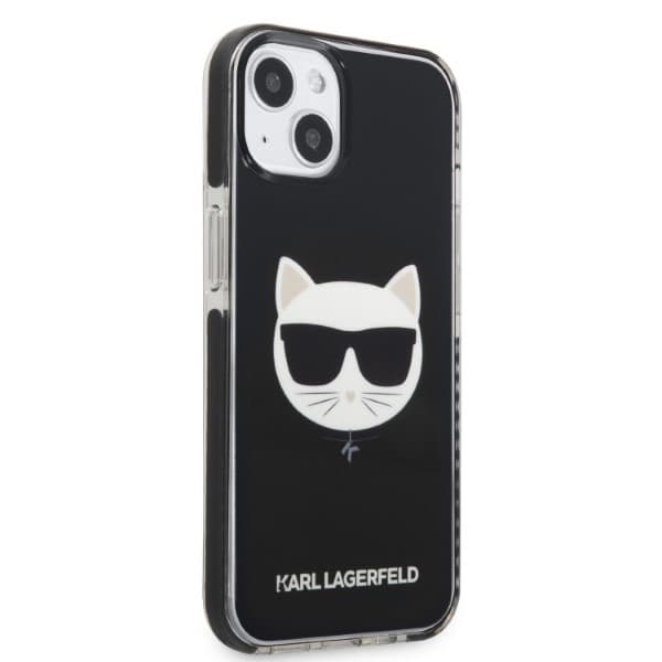 Karl Lagerfeld Choupette Head ovitek za iPhone 13 mini (5.4") - črn 4