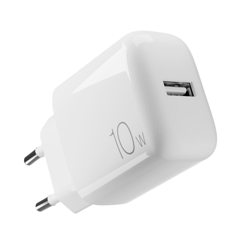 Puro PROLITE 10W USB-A zidni polnilnik - Bela 5