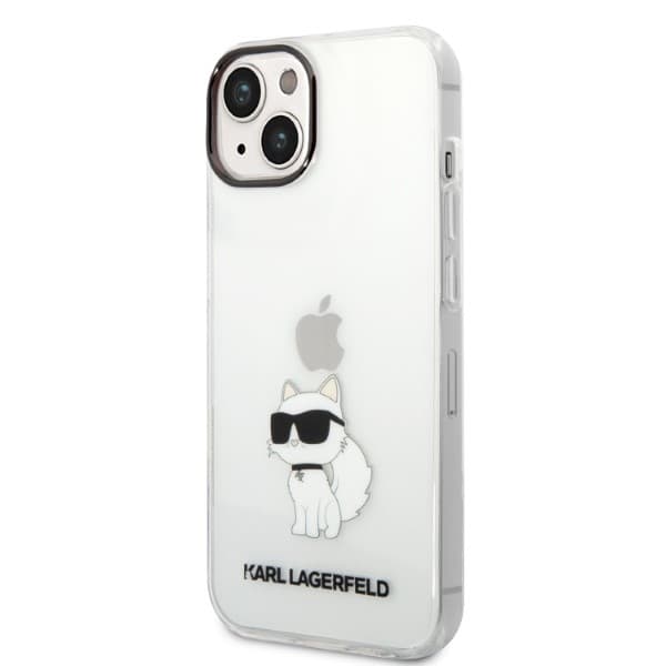 Karl Lagerfeld Ikonik Choupette etui za iPhone 14 Plus - prozoren 2