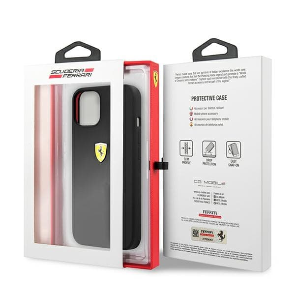 Ferrari ovitek za iPhone 13 mini 5.4" (silikonski, črn) 8