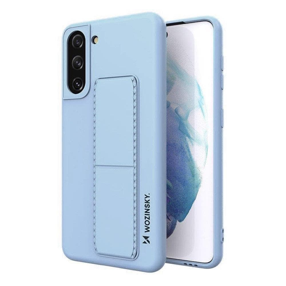 Wozinsky Kickstand ovitek za Samsung Galaxy S21+ 5G, svetlo moder