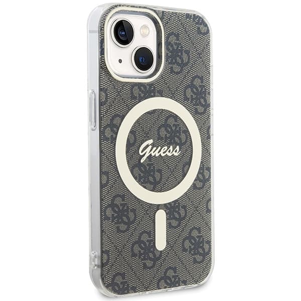 Etui Guess IML 4G MagSafe za iPhone 15 - rjav 4