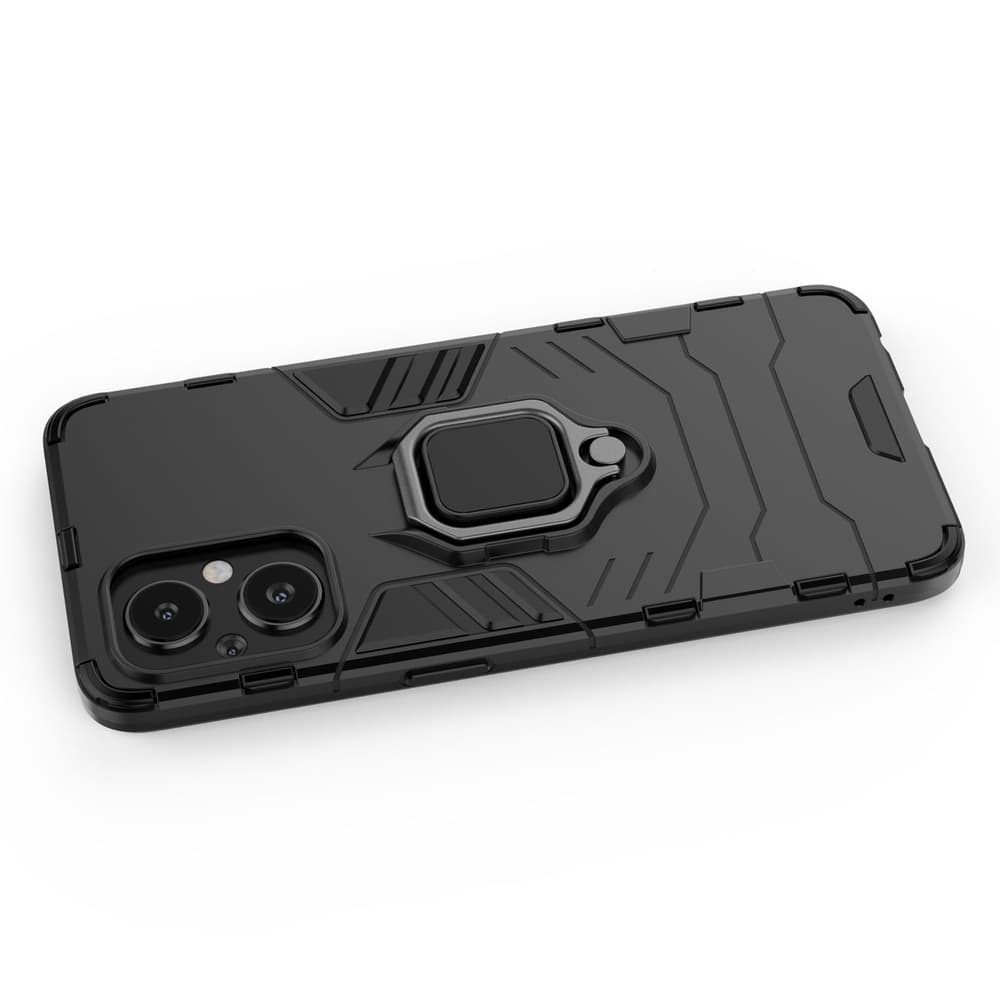 Ovitek Ring Armor za OnePlus Nord N20 5G, črni 5