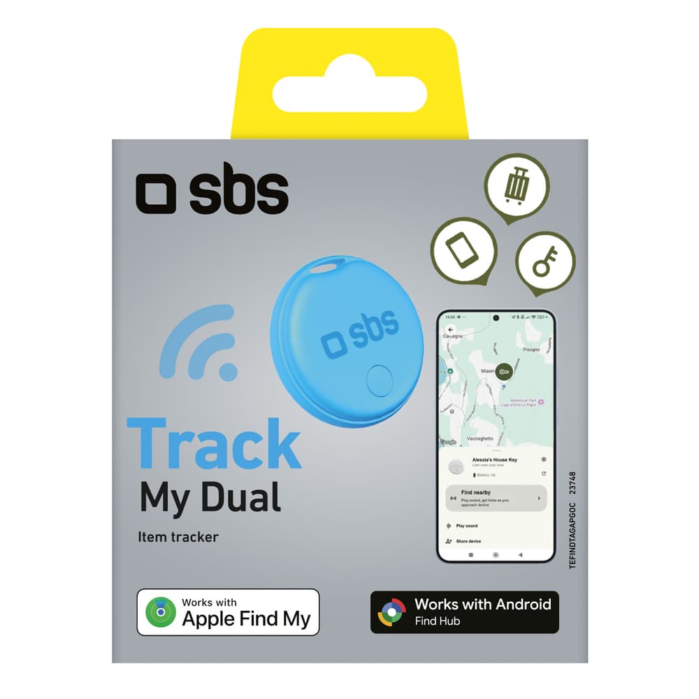 SBS Track My Dual univerzalni sledilnik - Modra 2