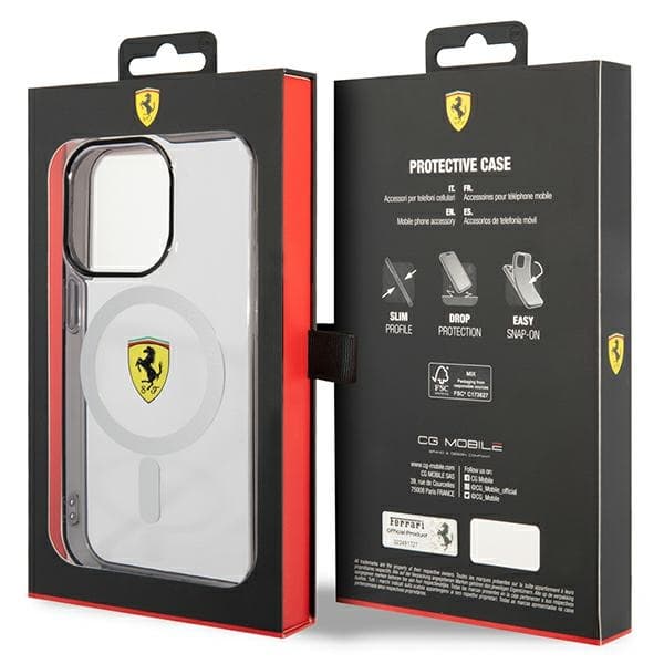 Ferrari FEHMP14XURKT etui za iPhone 14 Pro Max 6.7" Canvas Magsafe 8