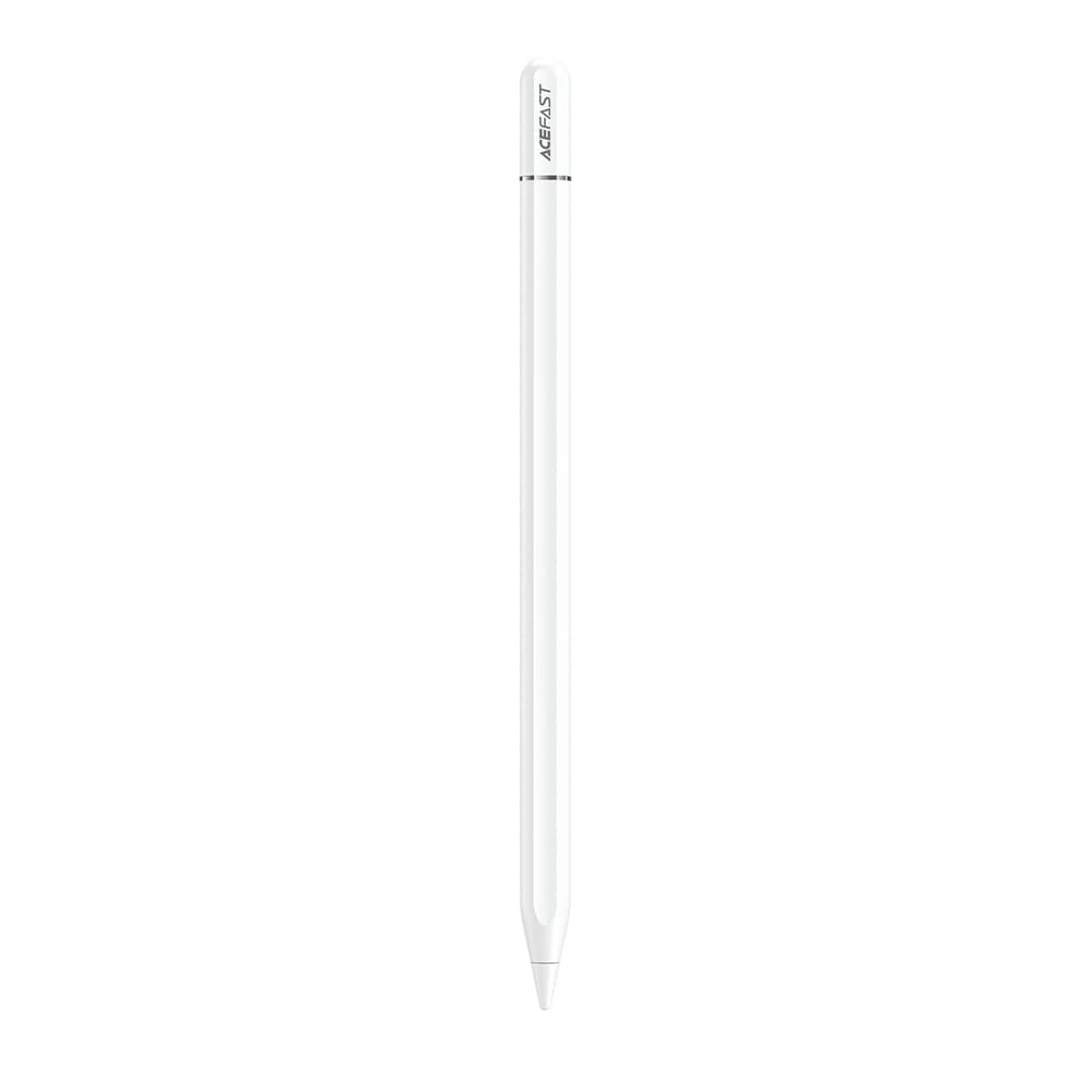Acefast V3 kapacitivno pisalo za iPad z brezžičnim polnjenjem in 2 zamenljivima konicama - belo 2