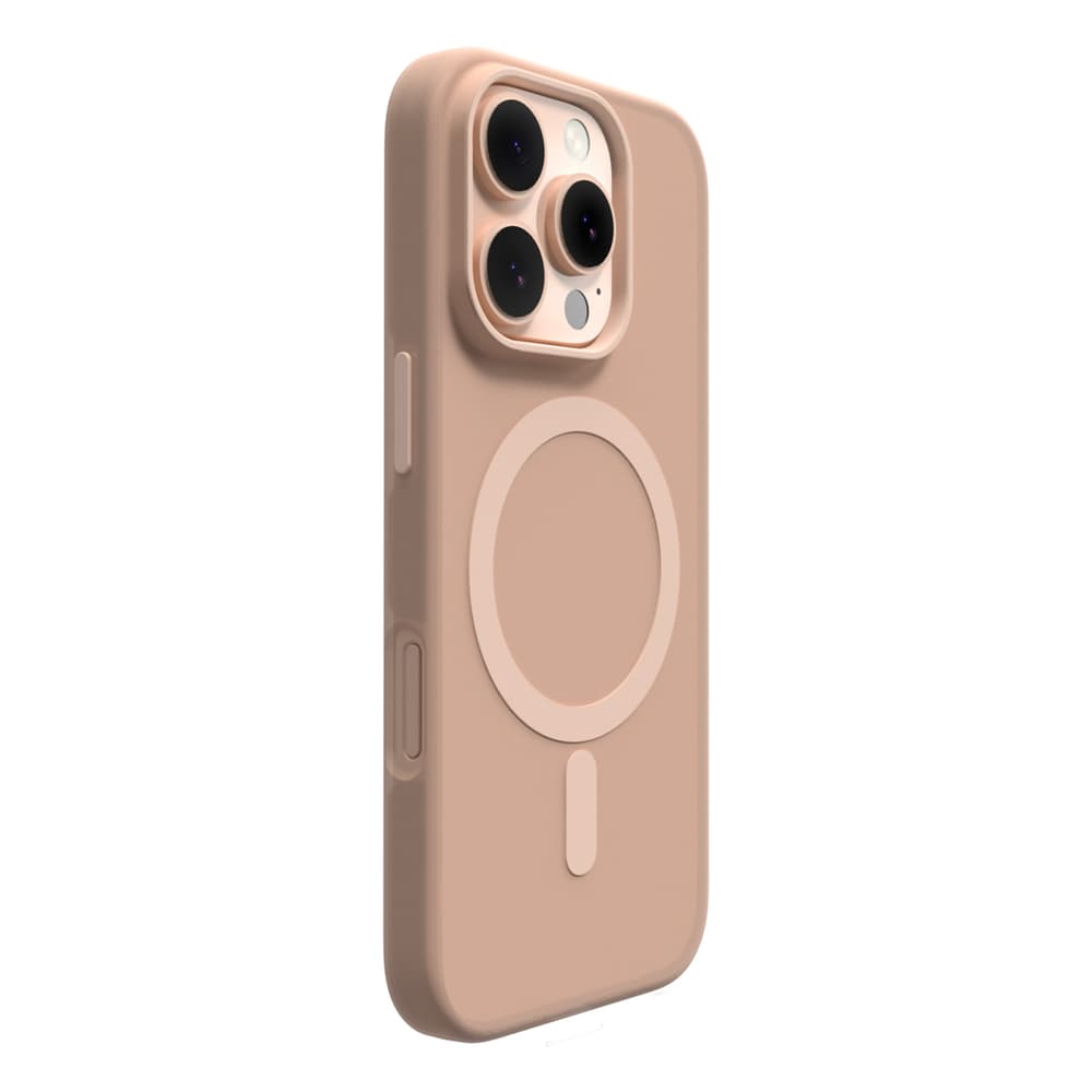 Puro Daylight MagSafe silikonski ovitek za iPhone 16 Pro Max - bež 2