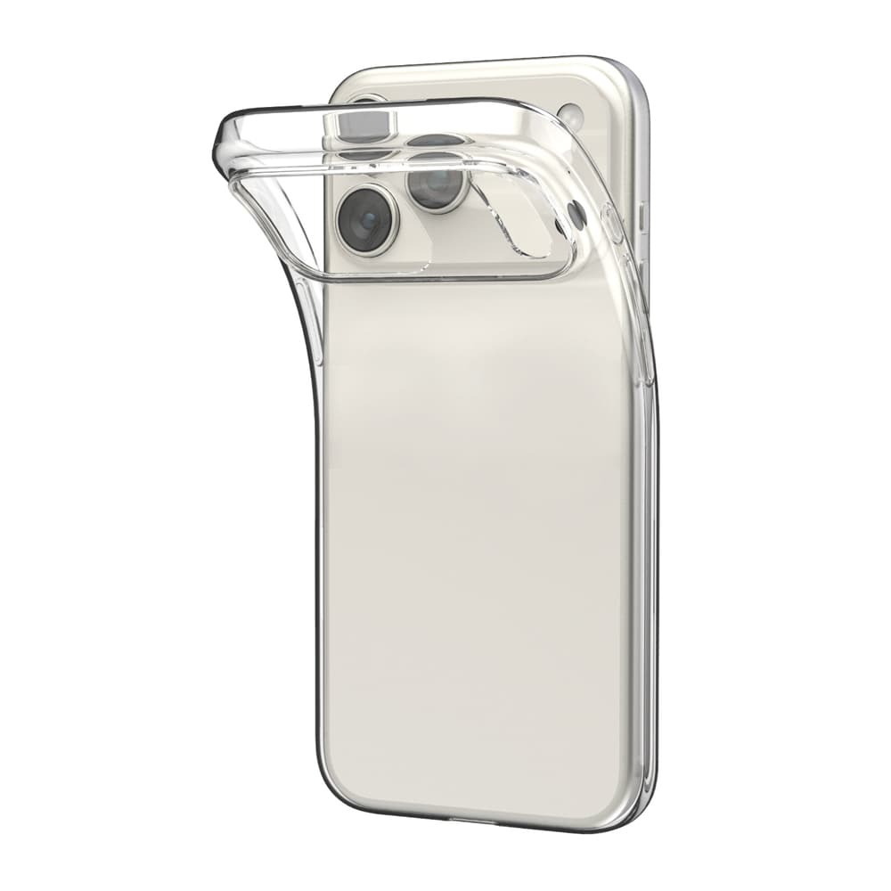 Puro 0.3 Nude Ultra-Slim TPU ovitek za iPhone 17 Pro Max - prozoren